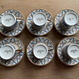Coffret 6 tasses Magaud Paris édition limitée