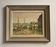 Charles vaniscotte: oil painting on canvas / port in brittany