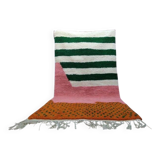 Tapis en laine beni ouraine fait main