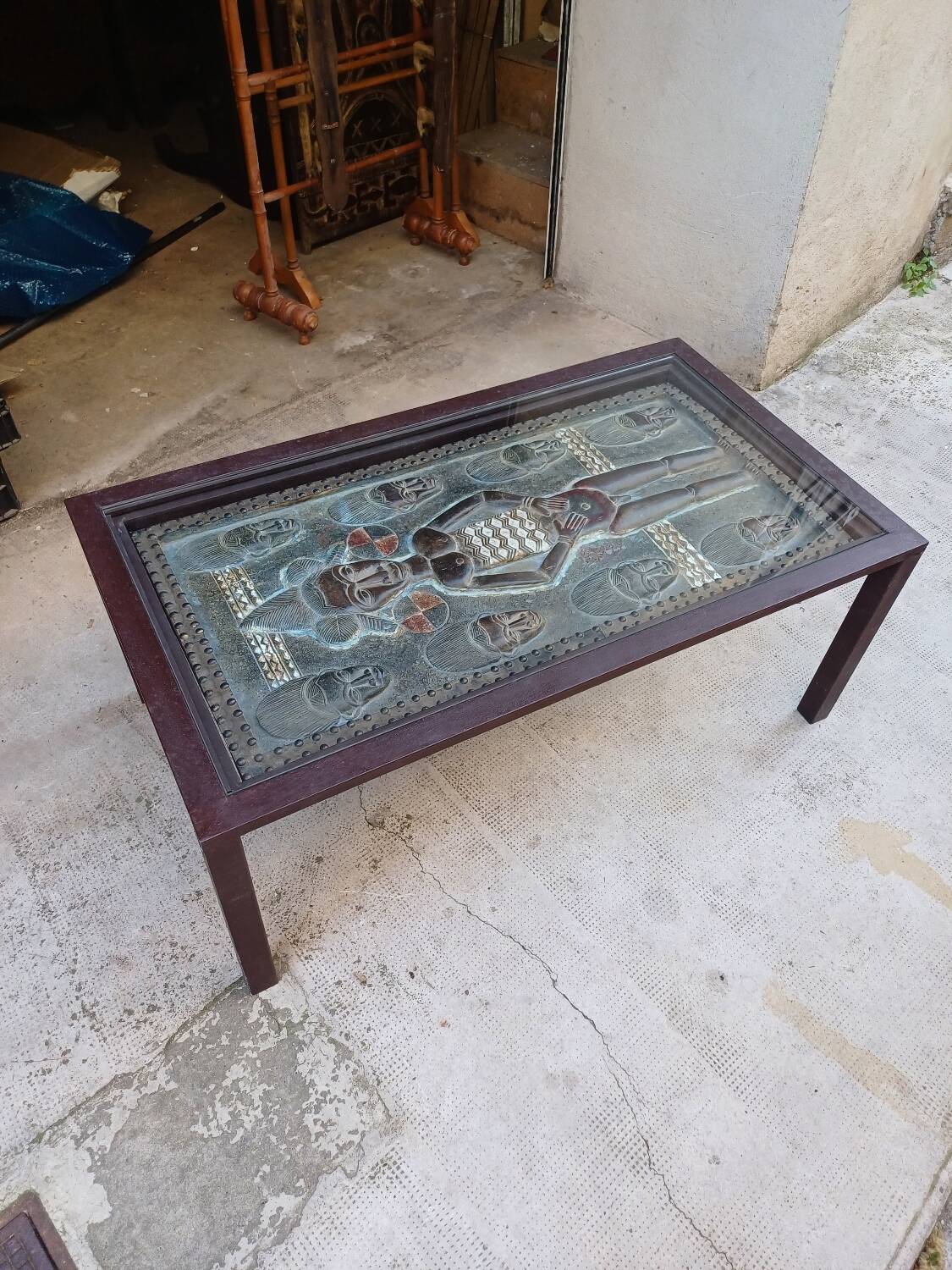 African design coffee table, Ivory Coast