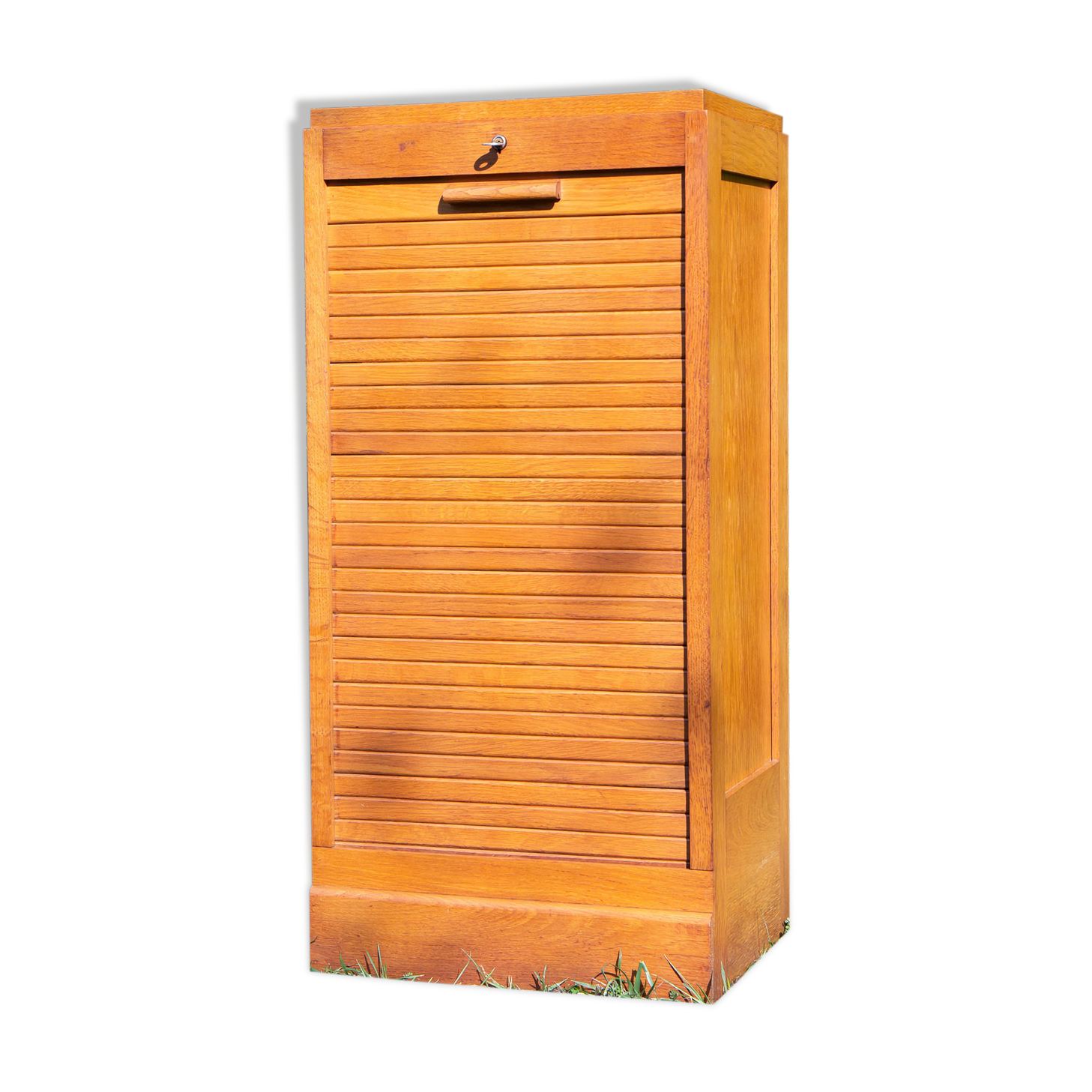 Old oak curtain binder, 40s-50s