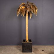 20thC French Palm Tree Floor Lamp, Christian Techoueyres For Maison Jansen