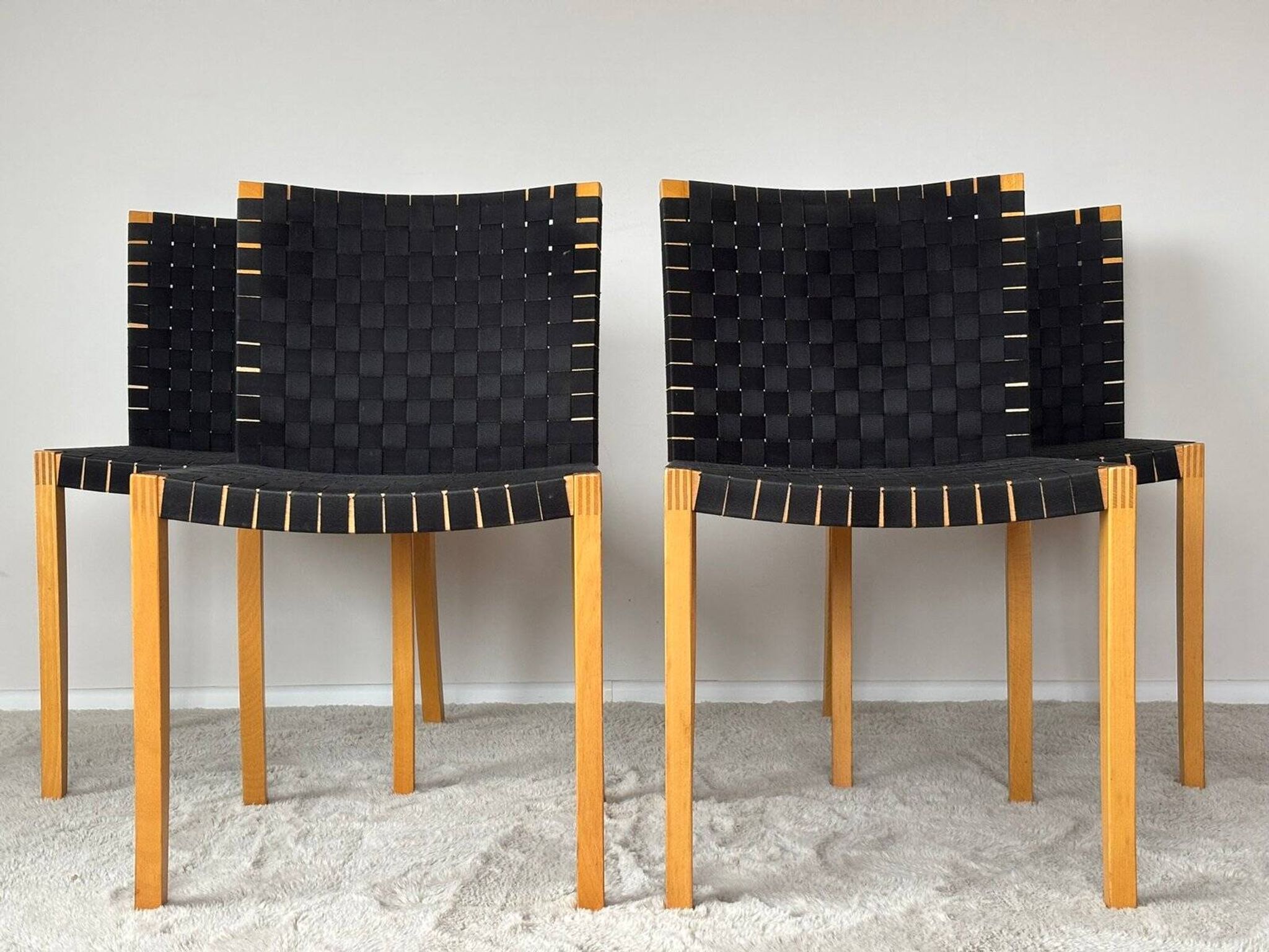 Model 737 chairs by Peter Maly for Thonet, 1990s set of 4