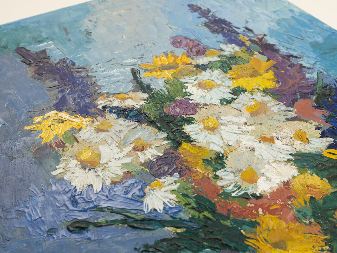 Spring Bouquet, Oil on Plate, 64 x 84 cm