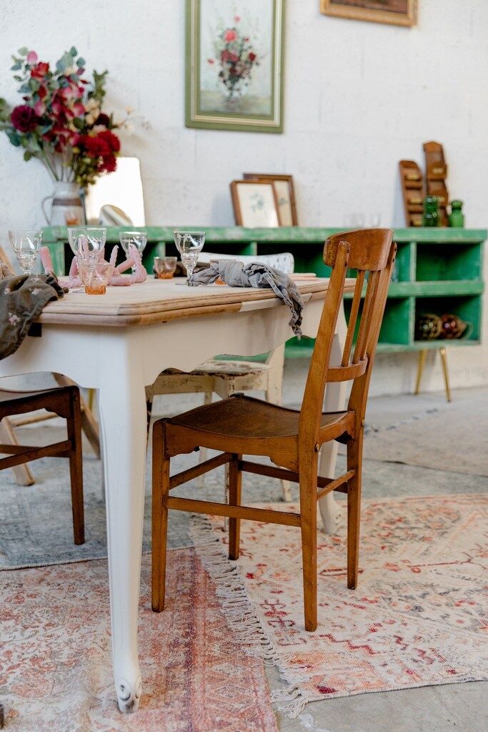 Workshop furniture – with green lockers