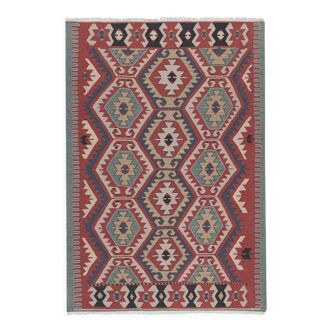 Vintage Turkish rug from Oushak, hand-woven 116x171 cm