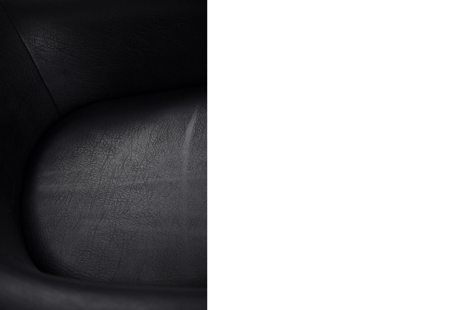 Fauteuils pivotants noirs, 1970