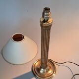 Neoclassical lamp in gilded brass 1940/1950.
