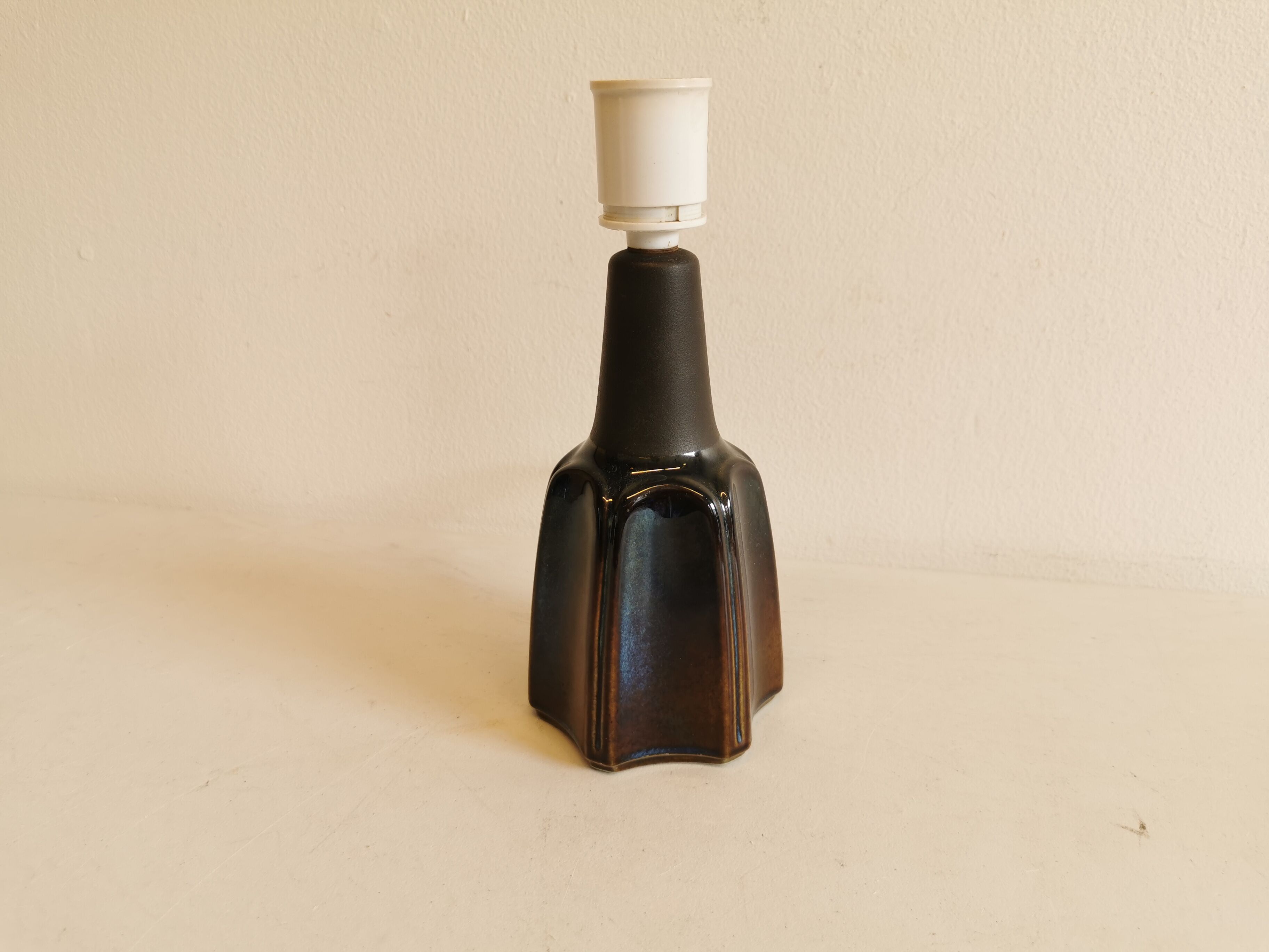 Ceramic table lamp from Danish Søholm, estimated 1960-1980.