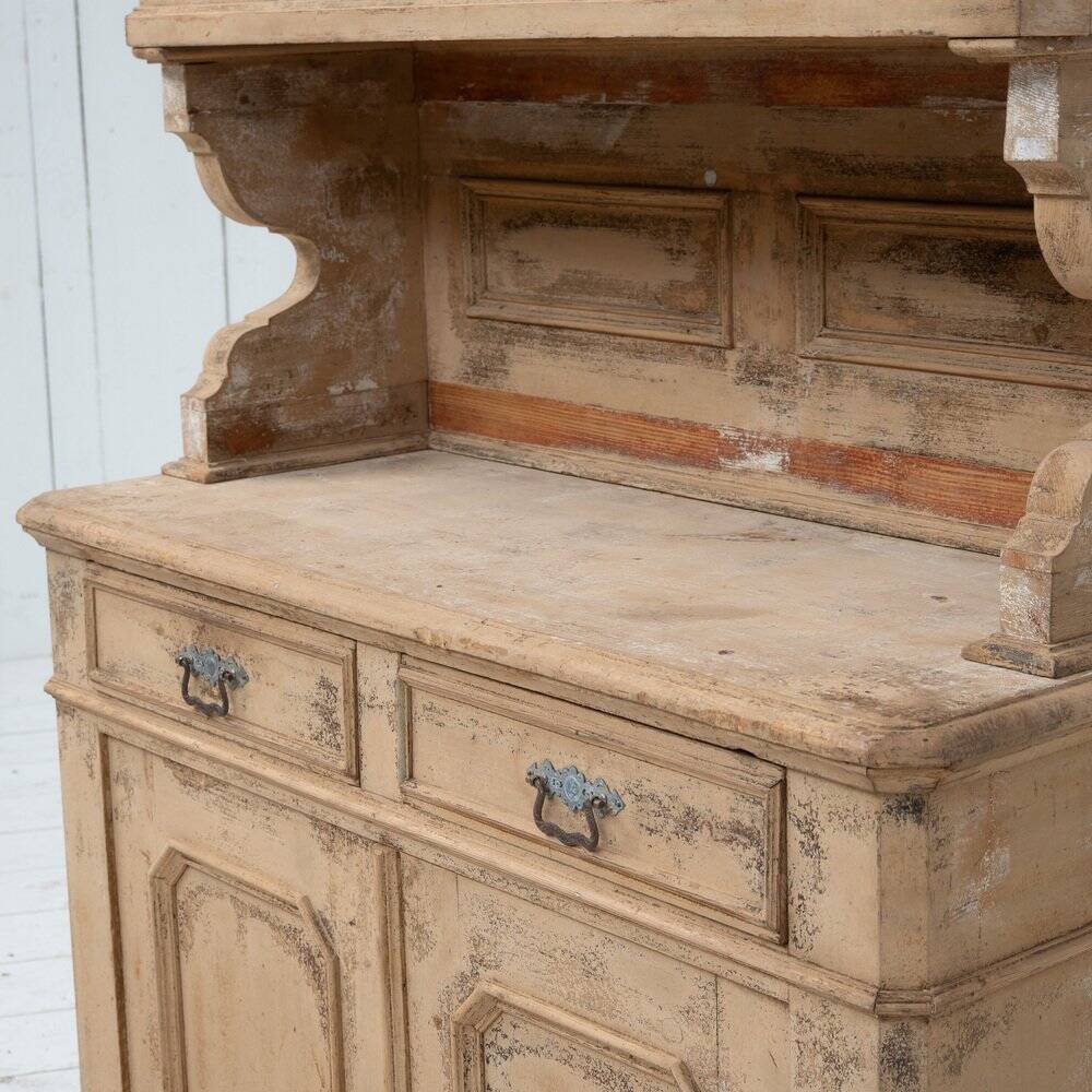 Antique French Two-Part Buffet, 1880