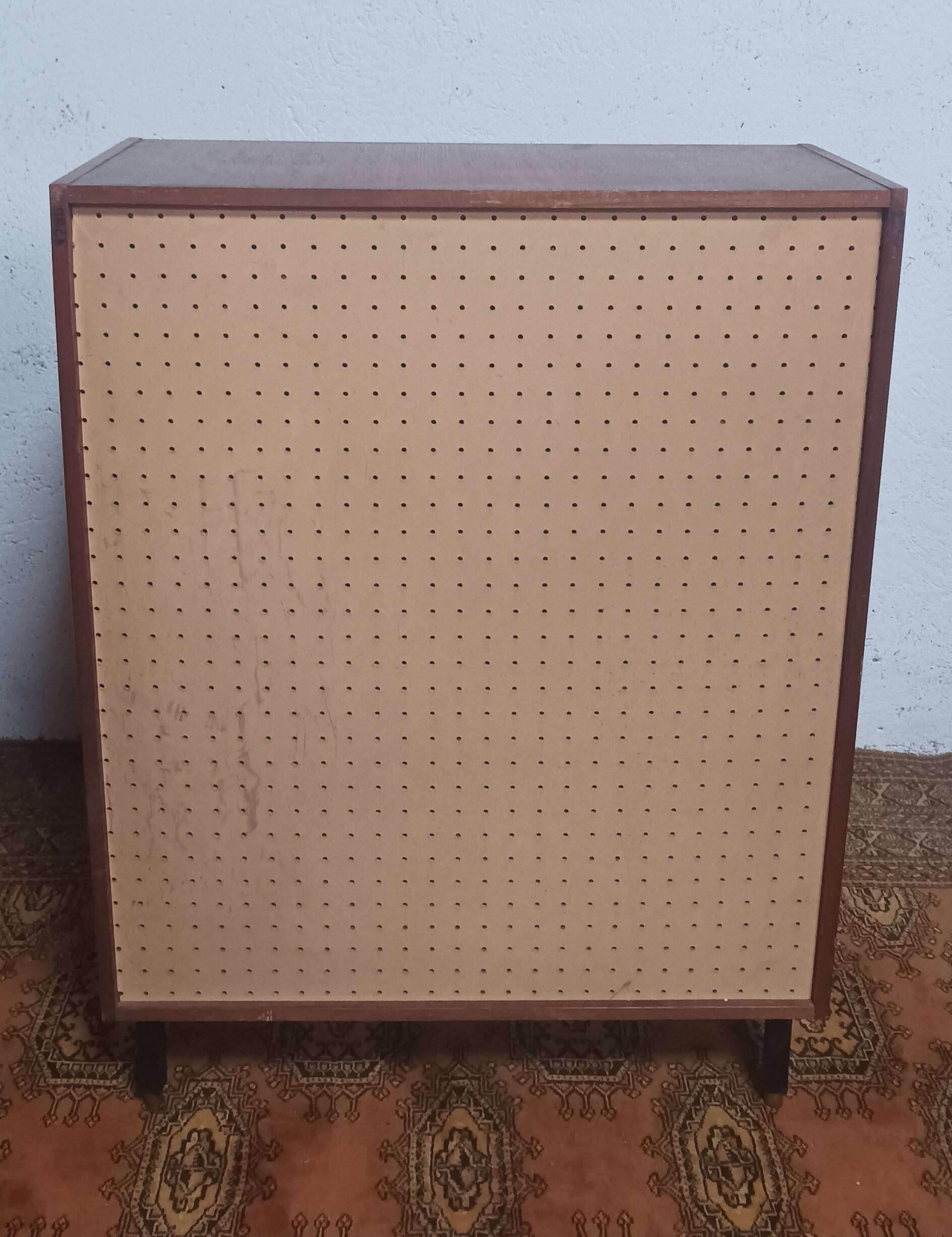 Rosewood shoe cabinet, 1950