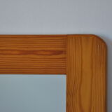 Miroir en bois années 70 pin