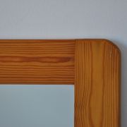 Miroir en bois années 70 pin
