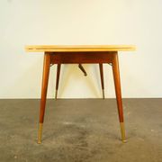 Table basse réglable en hauteur, érable, hêtre, vintage des années 50