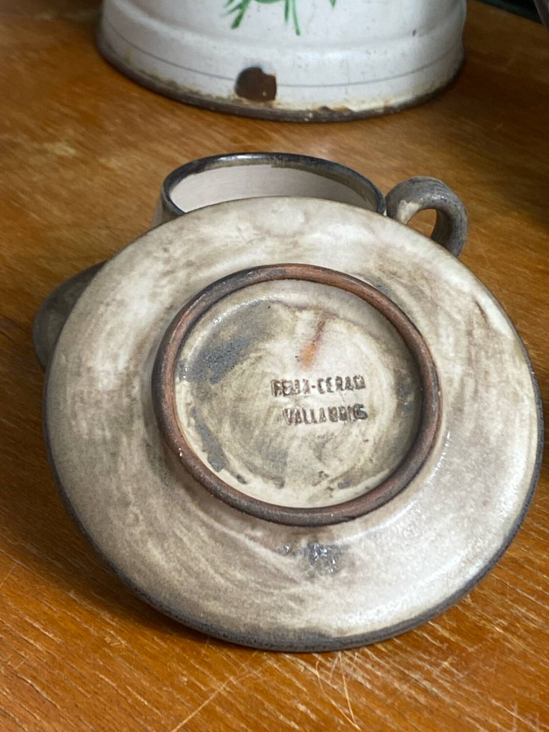 Coffee service, ceramic, Félix Céram, Vallauris