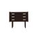 Commode en placage de chêne danois, années 1980