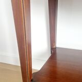 Console trolley style Directoire in mahogany