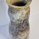 Enamelled ceramic roll vase