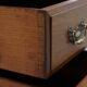 Pair of tall Victorian walnut chests of drawers