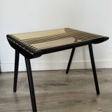 Vintage black Georges Tigien stool