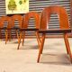 Set of 4 Antonin Suman chairs for Tatra Nabytok 1960