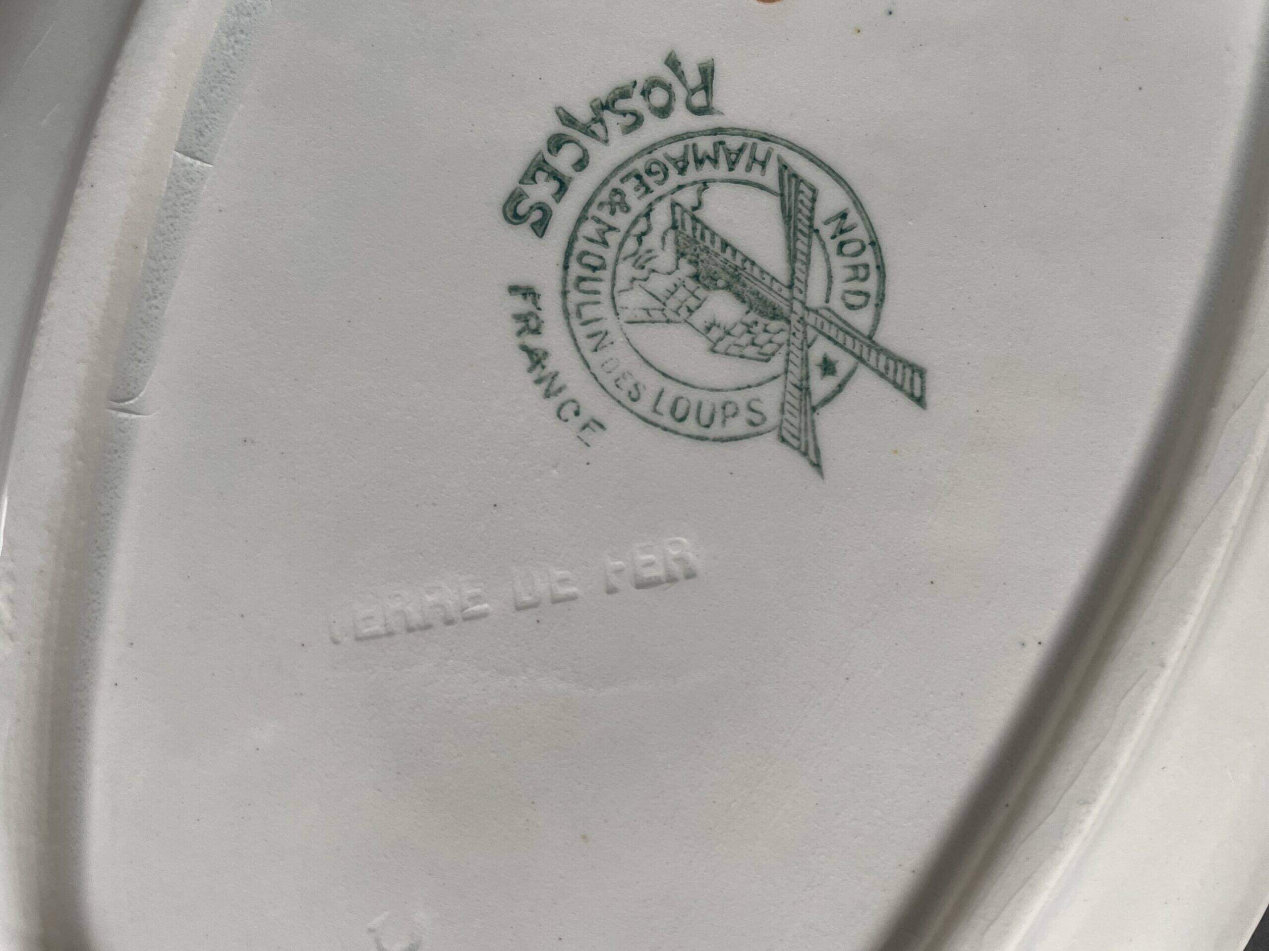 Old bowl Moulin des Loups Orchies