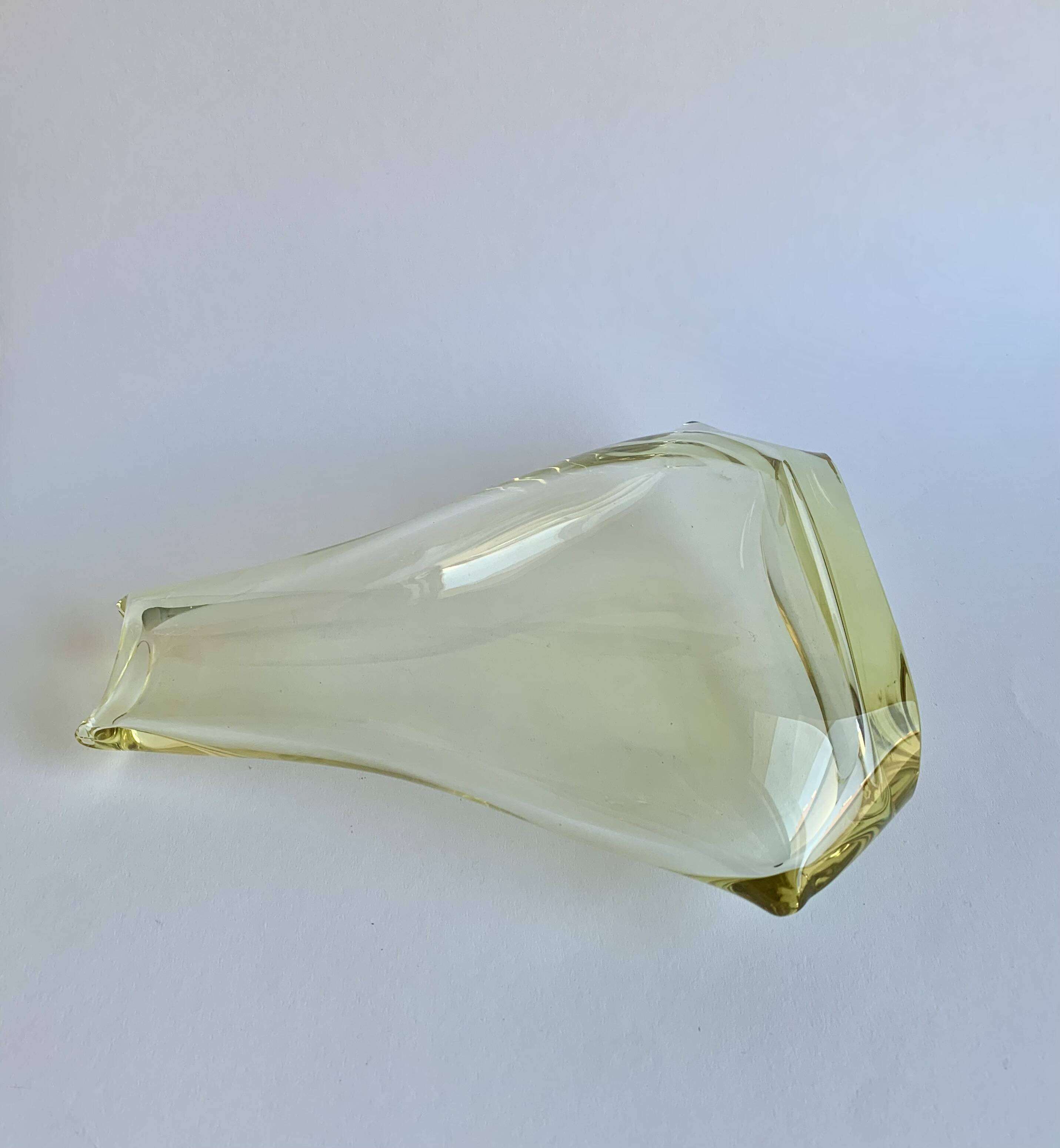 Vase by M. Klinger for Bohemian Glass, Czechoslovakia, 1960s