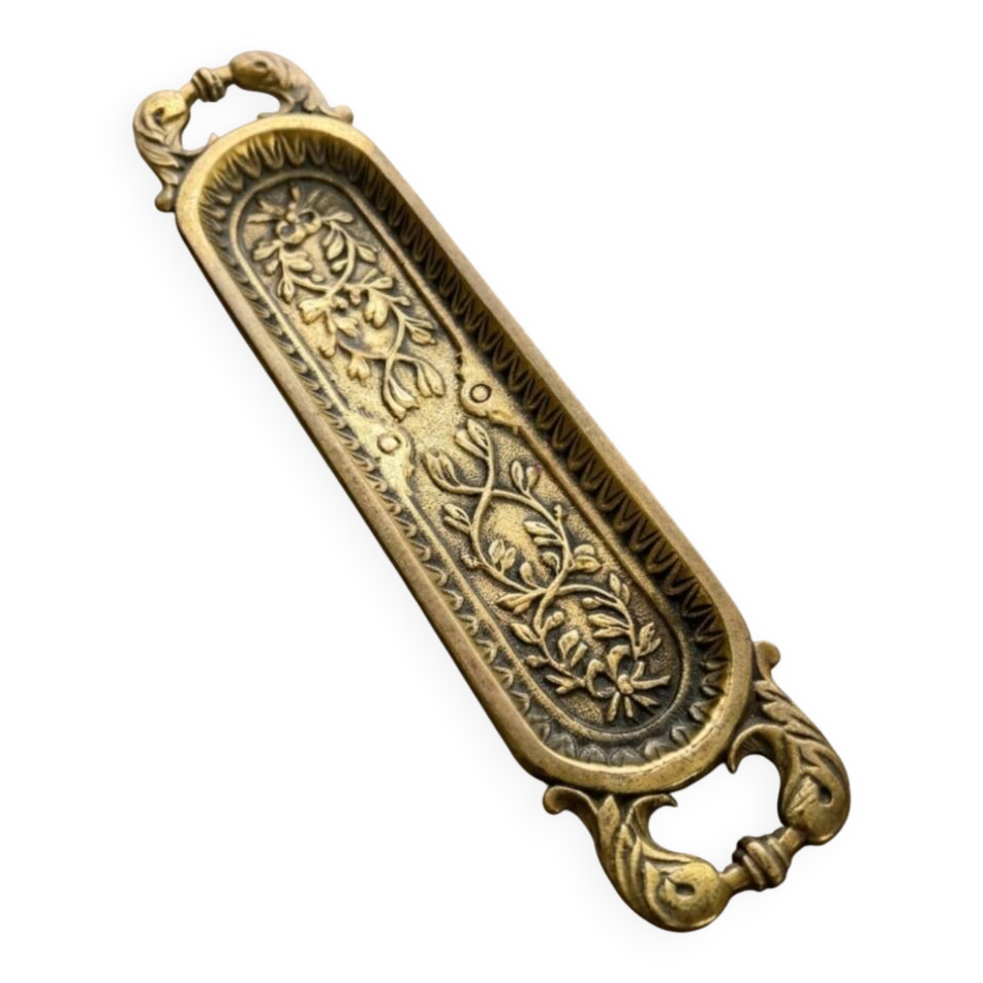 Antique gilded bronze catchall tray