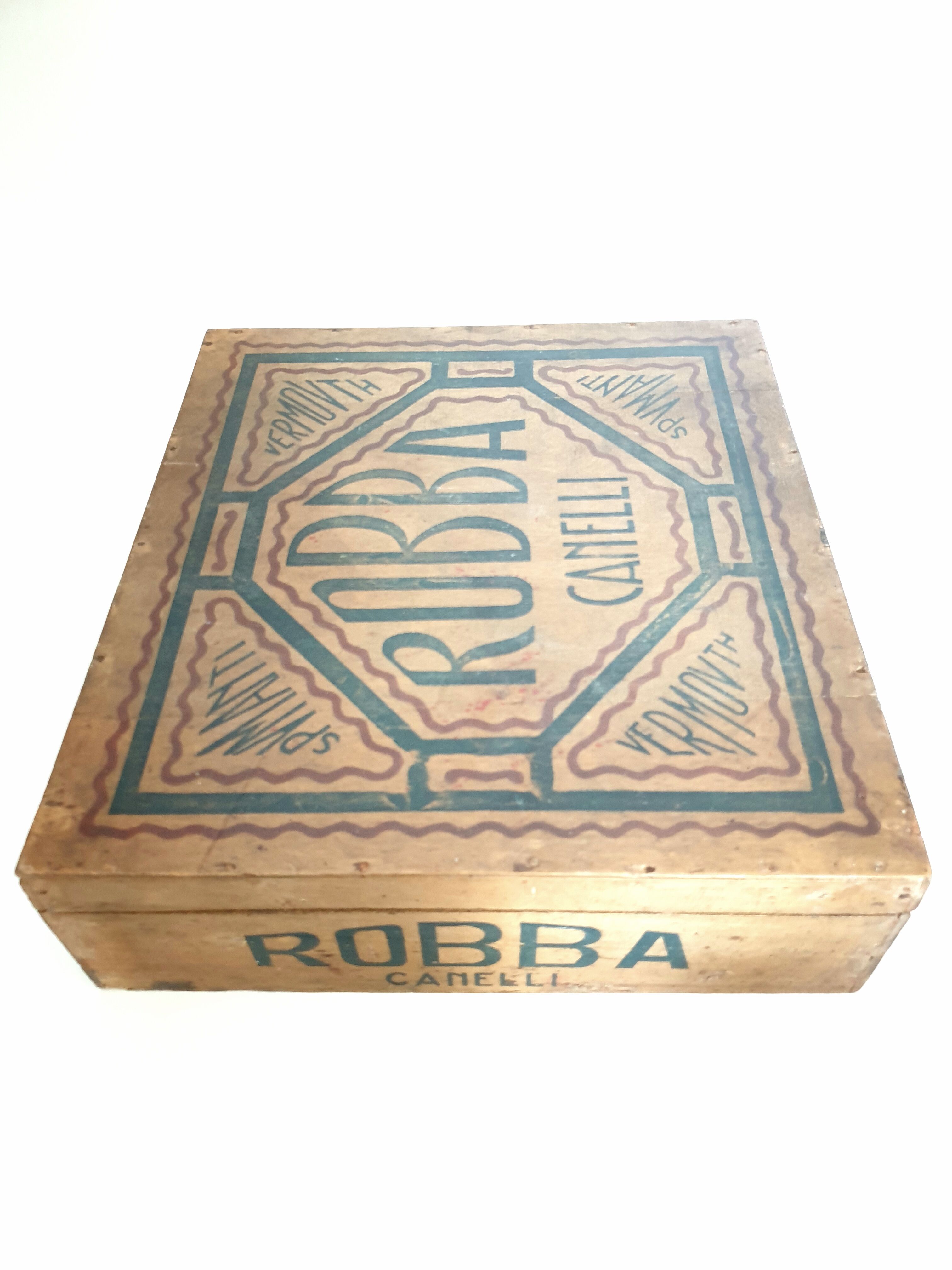 Advertising box box Liqueur Italy