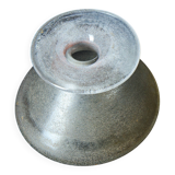 Vintage mouth-blown bubbled glass soliflore