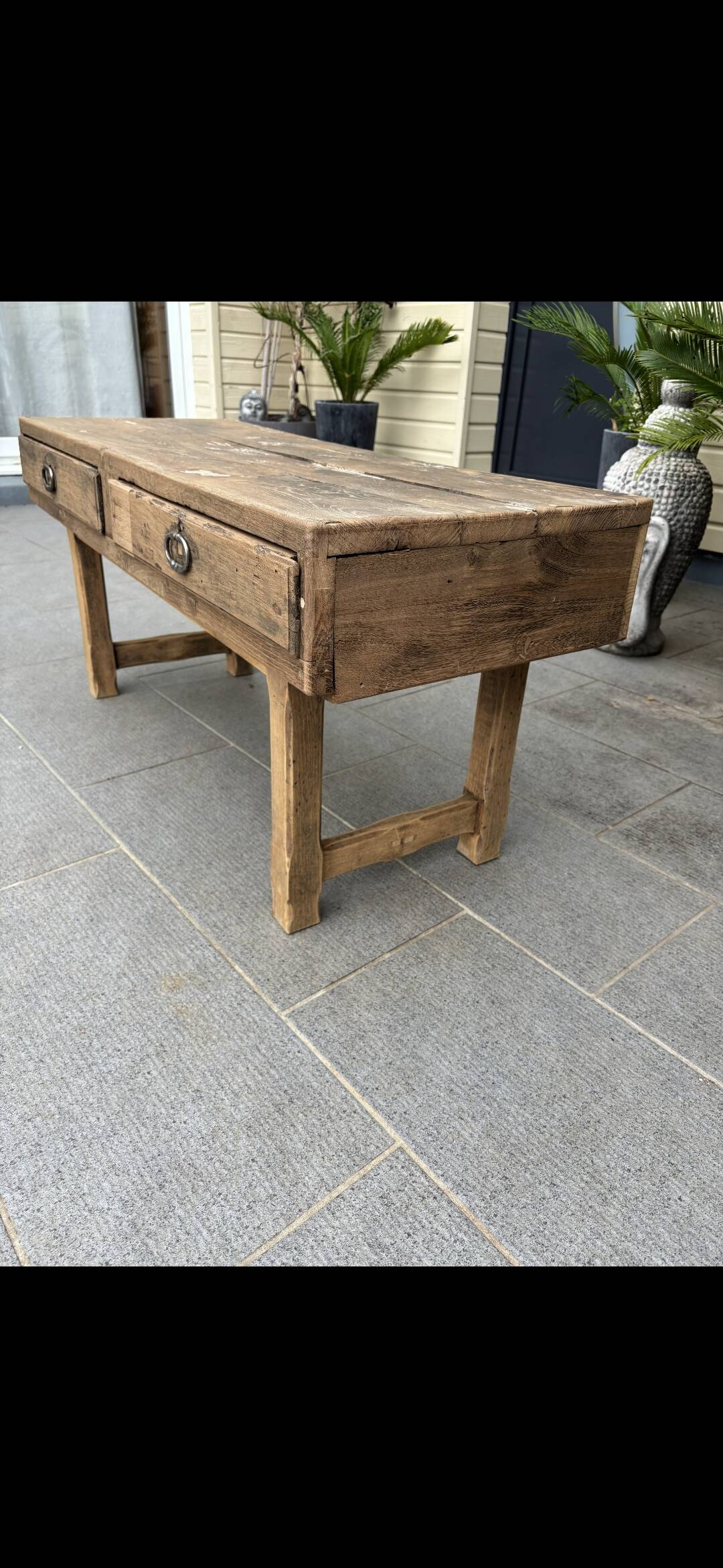 Table basse chêne