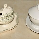 Two old mustard dishes