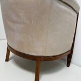 Skai barrel armchair from the 20s-30s