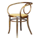 Le Corbusier armchair by Fischel 1890 caned, not Thonet.