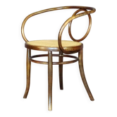 Fauteuil Le Corbusier par Fischel 1890 canné, no Thonet.