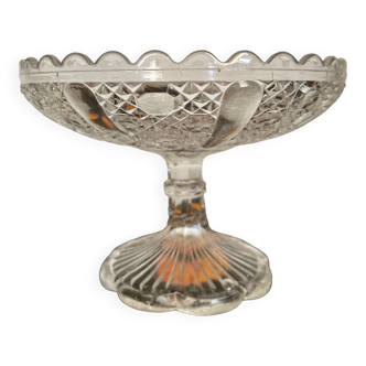 Coupe en verre vintage