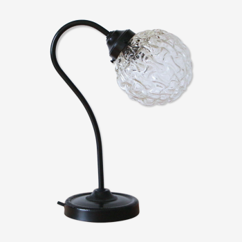 Restyled swan collar table lamp