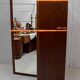 Wardrobe, walnut and mahogany, art deco - 1930 / 1940
