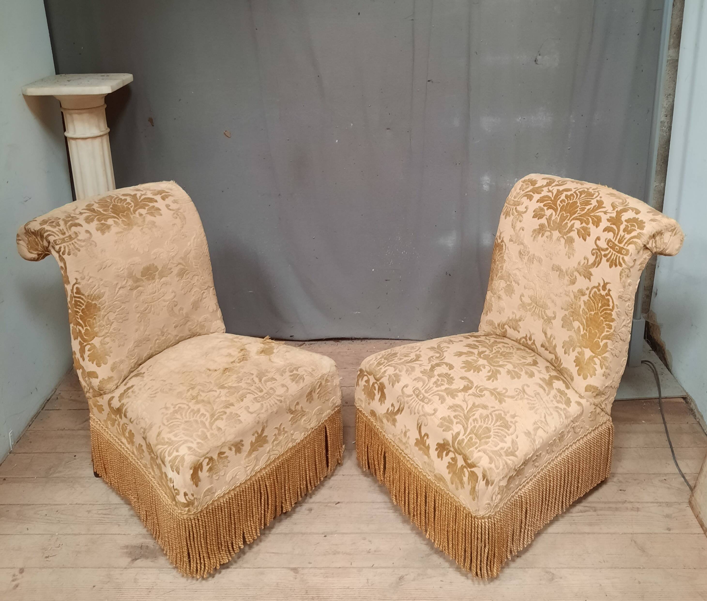 Pair of “toad” chairs
