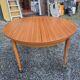 Table scandinave extensible en teck des années 60