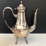 Silver metal coffee service