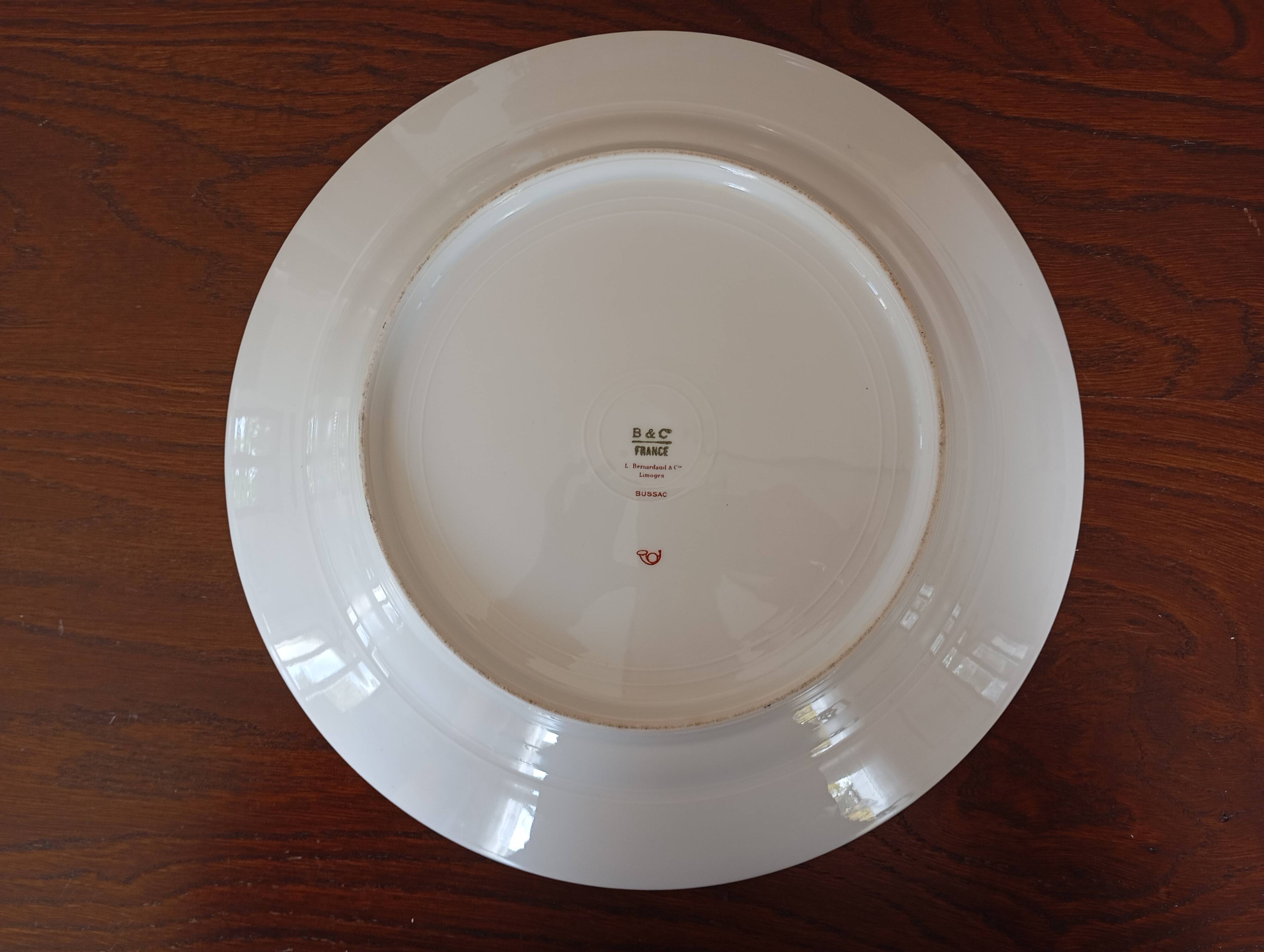 Round dish "Bussac" Bernardaud