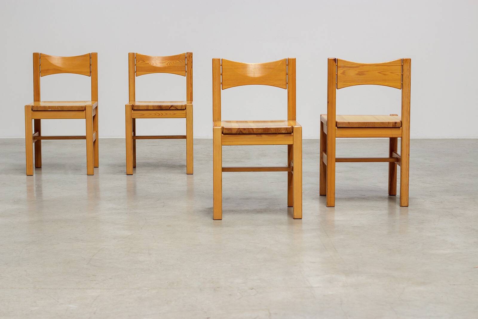 Ilmari Tapiovaara dining chairs for Laukaan Puu