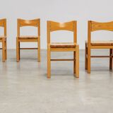 Ilmari Tapiovaara dining chairs for Laukaan Puu