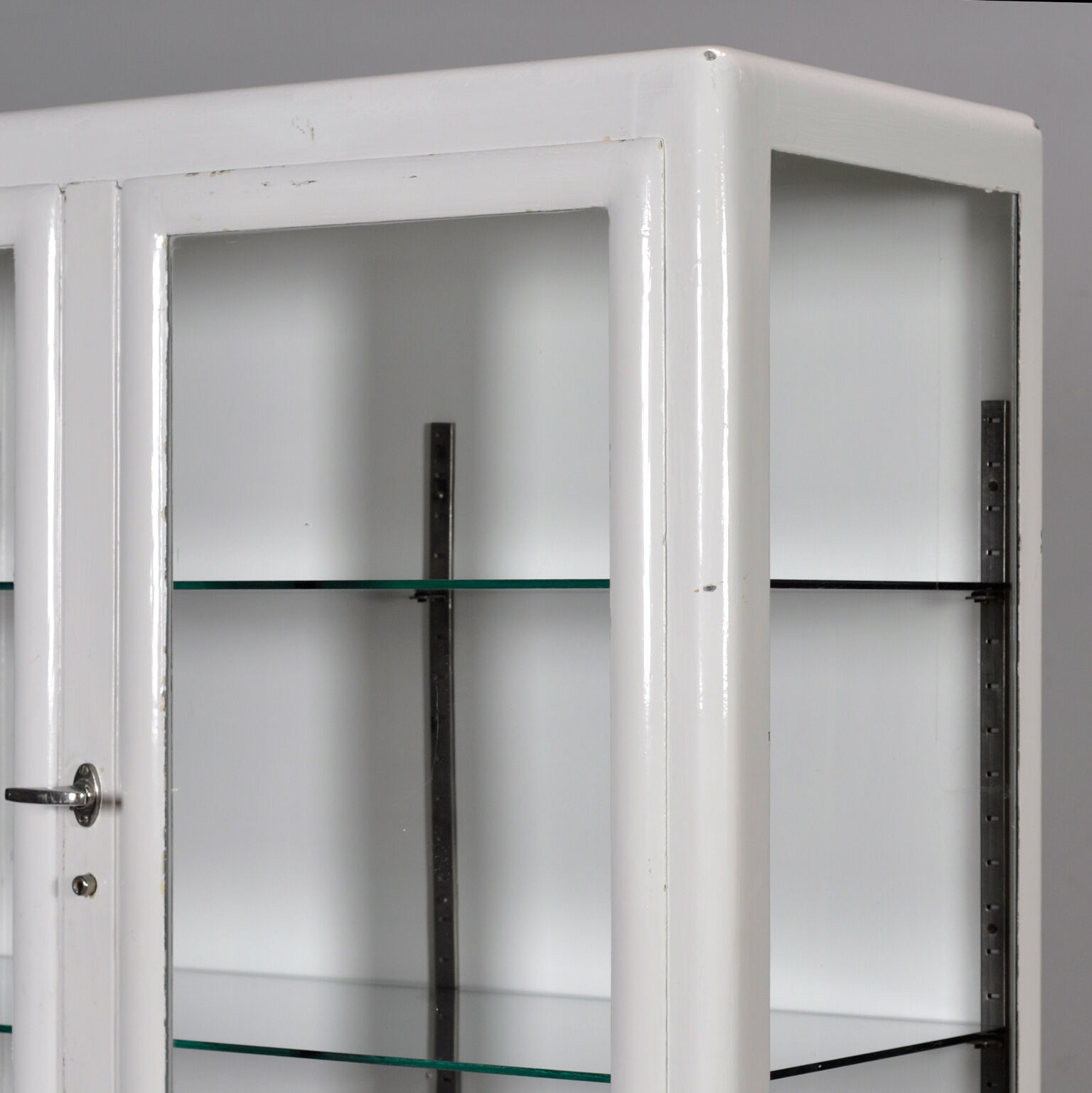 Iron medical cabinet, 1930s