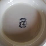 Raised ironstone plate