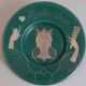 Plate Wilhelm Kage "ARGENTA" Gustavsberg Sweden 1940s. Signed