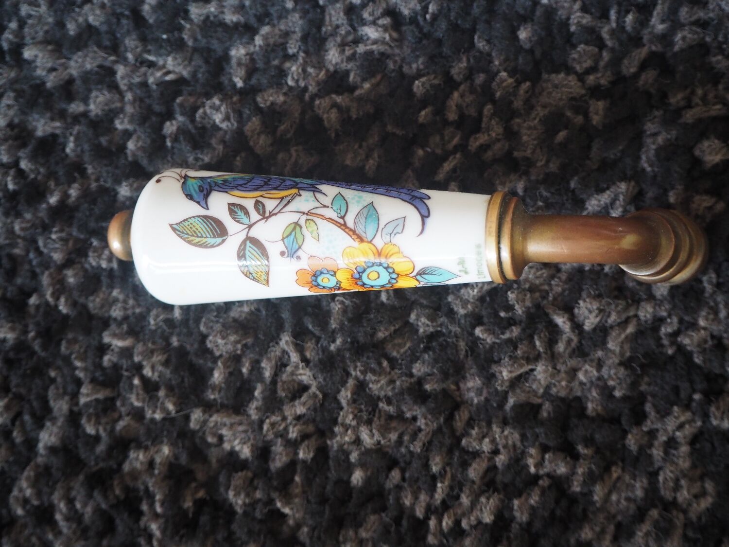 Limoges porcelain handles