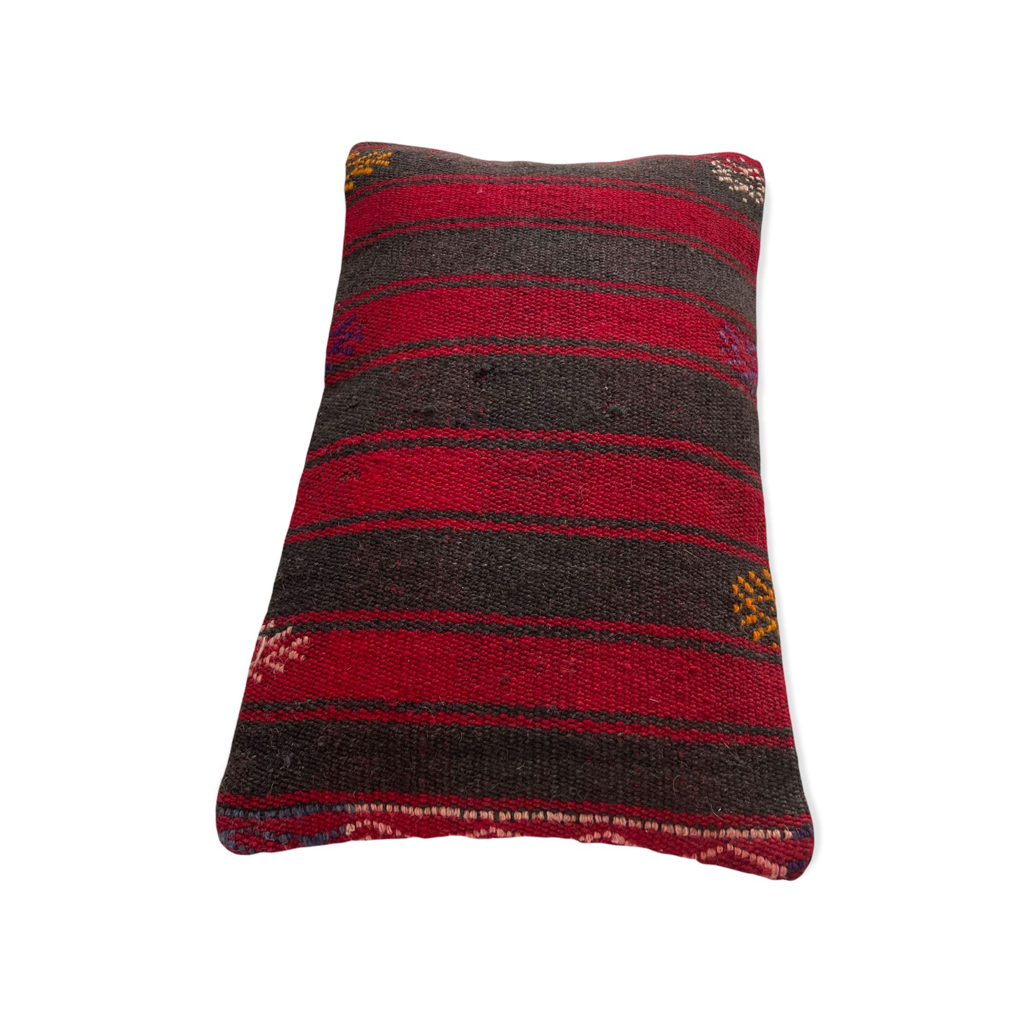 Vintage Turkish Kilim Cushion Cover, 30 x 50 cm