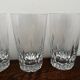 4 Baccarat Crystal Orangeade Glasses stamped Casino Model
